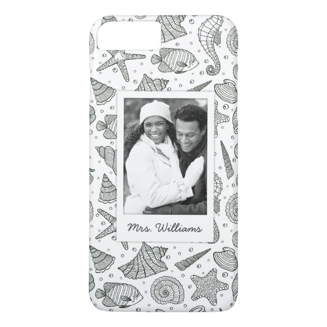 Capa Para iPhone, Case-Mate Teste padrão | dos habitantes do oceano seus foto (Verso)