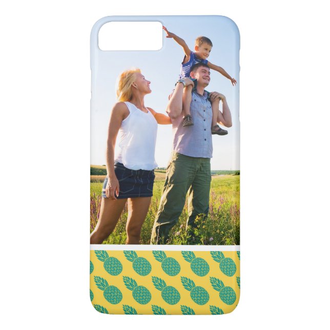 Capa Para iPhone, Case-Mate Teste padrão feito sob encomenda do abacaxi da (Verso)