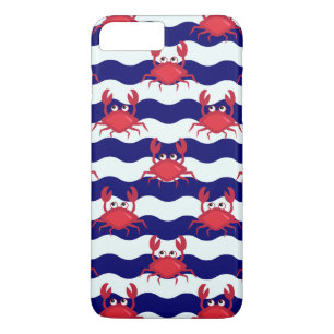 Capa Para iPhone Da Case-Mate Teste padrão feliz dos caranguejos