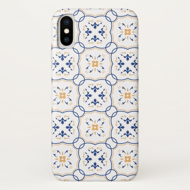 Capa Para iPhone, Case-Mate Teste padrão floral 7 (Verso)
