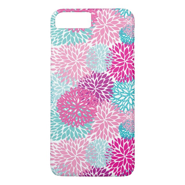 Capa Para iPhone, Case-Mate Teste padrão floral brilhante 2 (Verso)