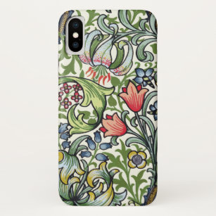 Capa Para iPhone Da Case-Mate Teste padrão floral de chintz do lírio dourado de