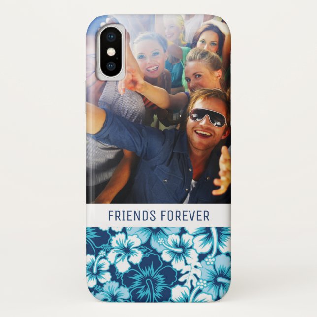Capa Para iPhone, Case-Mate Teste padrão floral feito sob encomenda do (Verso)