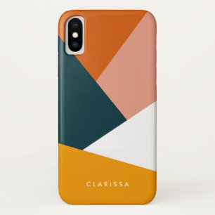 Capa Para iPhone Da Case-Mate Teste padrão geométrico abstrato moderno do bloc
