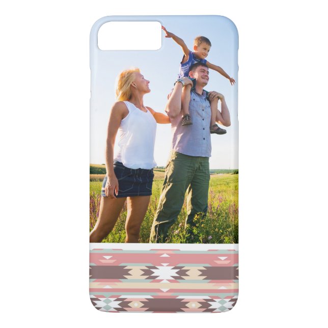 Capa Para iPhone, Case-Mate Teste padrão geométrico da foto feita sob (Verso)