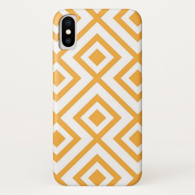Capa Para iPhone, Case-Mate Teste padrão geométrico dado forma Lozenge (Verso)
