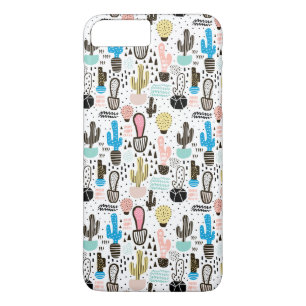Capa Para iPhone Da Case-Mate Teste padrão geométrico do cacto moderno