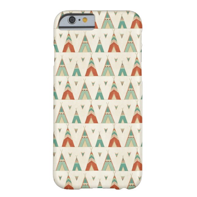 Capa Para iPhone, Case-Mate Teste padrão geométrico do Teepee de etapa | de (Verso)