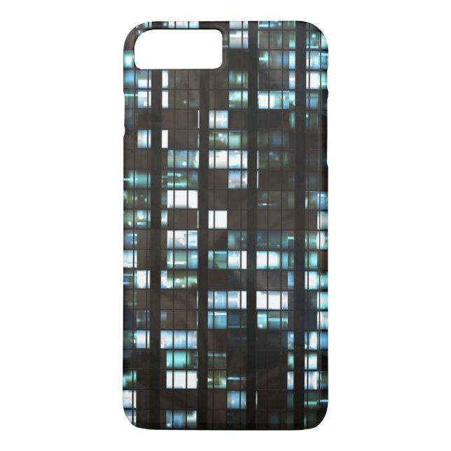 Capa Para iPhone, Case-Mate Teste padrão iluminado das janelas (Verso)