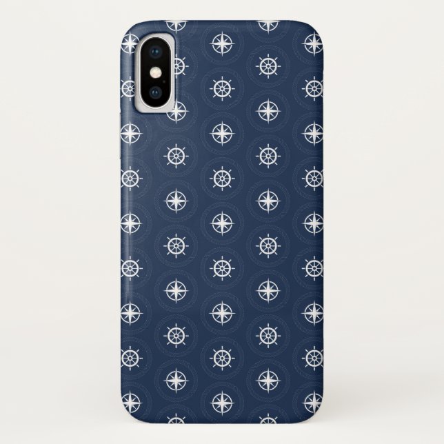Capa Para iPhone, Case-Mate Teste padrão marítimo da ferramenta (Verso)