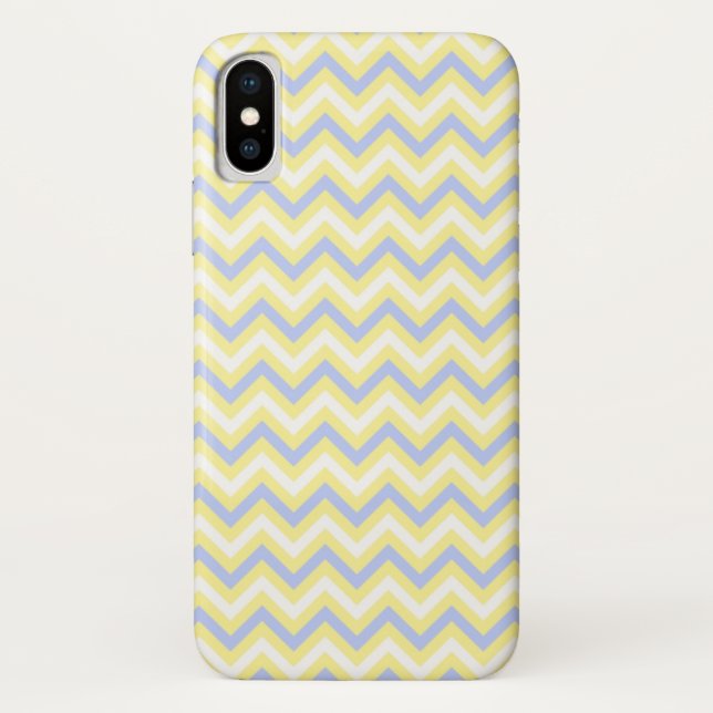 Capa Para iPhone, Case-Mate Teste padrão Pastel de Chevron (Verso)