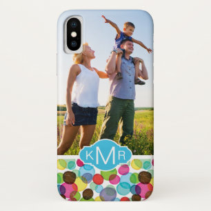 Capa Para iPhone Da Case-Mate Teste padrão redondo 2 das bolhas feitas sob
