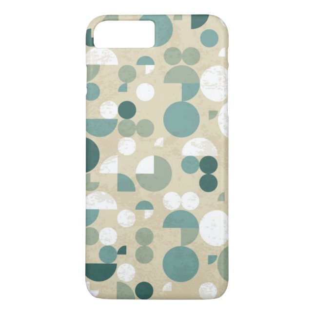 Capa Para iPhone, Case-Mate Teste padrão retro abstrato (Verso)