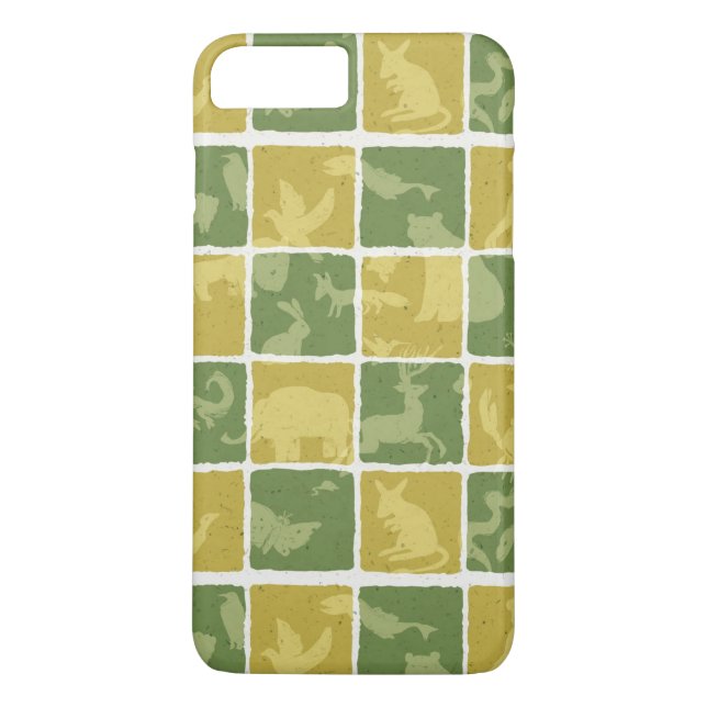 Capa Para iPhone, Case-Mate teste padrão temático do jardim zoológico (Verso)