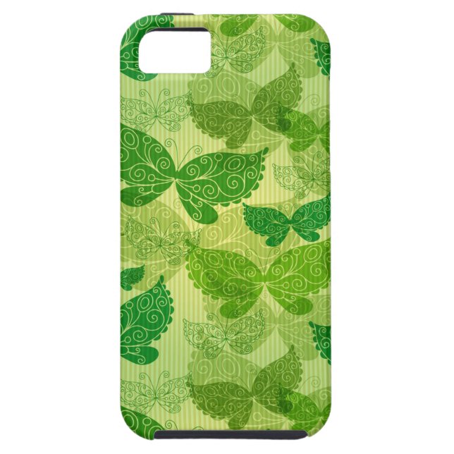 Capa Para iPhone, Case-Mate Teste padrão verde do primavera (Traseira)
