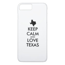 Capa Para iPhone Da Case-Mate TEXAS DE AMOR E CALMA personalizáveis