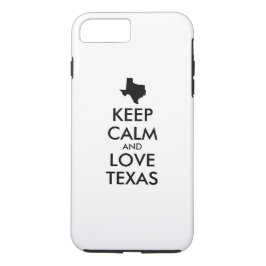Capa Para iPhone Da Case-Mate TEXAS DE AMOR E CALMA personalizáveis