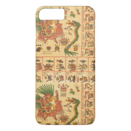 Capa iPhone 8 Plus/7 Plus Texto do Codex Borbonicus Aztec