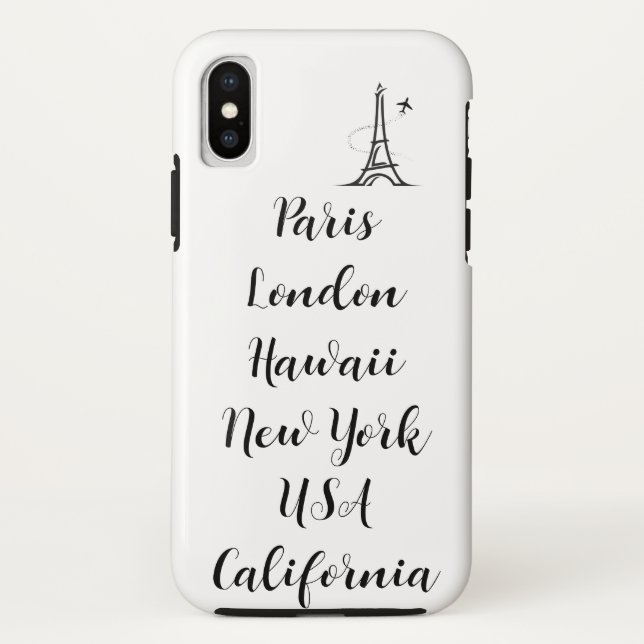 Capa Para iPhone, Case-Mate Texto personalizado - moderna tendência de design  (Verso)