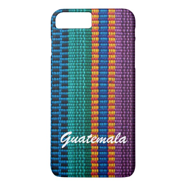 Capa Para iPhone, Case-Mate Texto tradicional do costume do weave do tecido de (Verso)