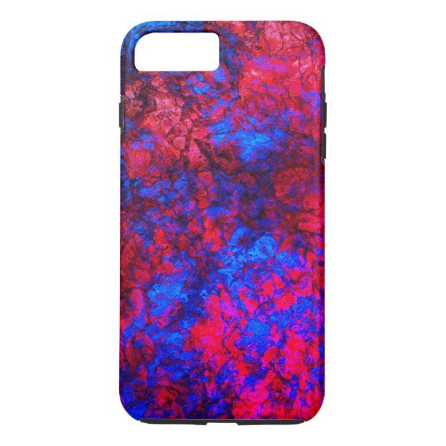 Capa Para iPhone, Case-Mate Textura azul-escura textura suede marble granit (Verso)