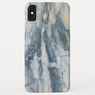 Capa Para iPhone Da Case-Mate Textura Azul Moderno E Cinza Marmoreada