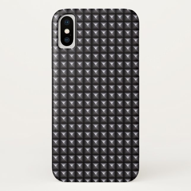 Capa Para iPhone, Case-Mate Textura de aço enchida (Verso)