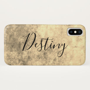 Capa Para iPhone Da Case-Mate Textura de Ouro Grungy