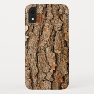Capa Para iPhone Da Case-Mate Textura do Latido da árvore do pinheiro