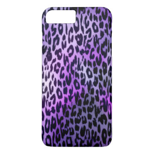 Capa iPhone 8 Plus/7 Plus Textura retrô animal do leopardo