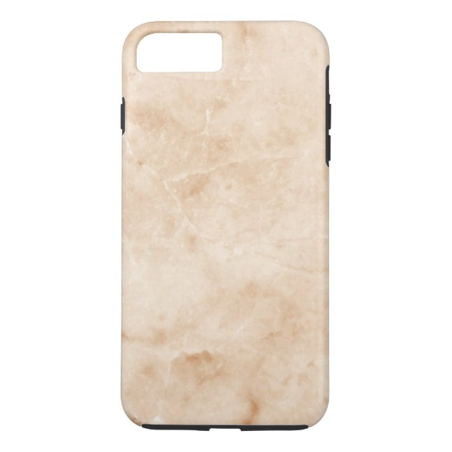 Capa Para iPhone, Case-Mate Textura simples de mármore personalizada (Verso)