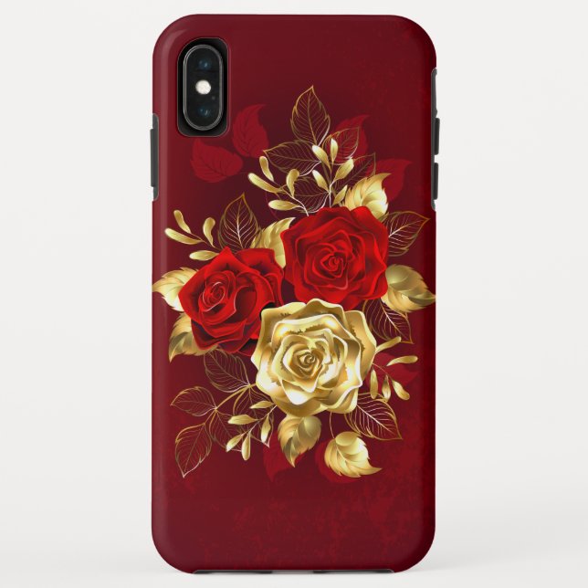 Capa Para iPhone, Case-Mate Three Jewelry Roses (Verso)