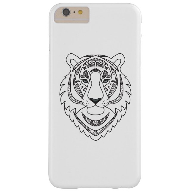 Capa Para iPhone, Case-Mate Tigre branco inspirado (Verso)