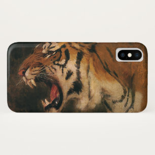 Capa Para iPhone Da Case-Mate Tigre-de-bengala Antigo Felino Grande Rugindo, Ani