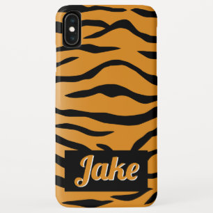 Capa Para iPhone Da Case-Mate Tigre - Laranja e Preto - Stripado