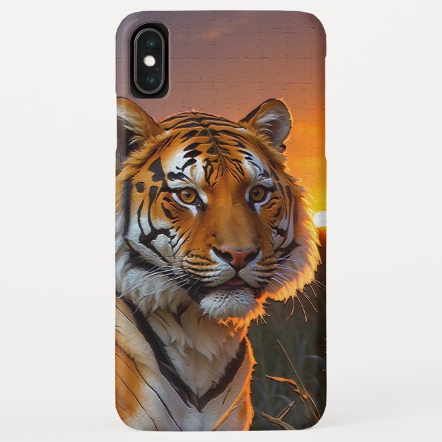 Capa Para iPhone, Case-Mate Tigre no Sunset (Verso)