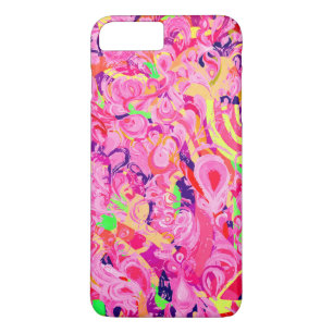 Capa iPhone 8 Plus/7 Plus Tintas abstrato coloridas para pintura