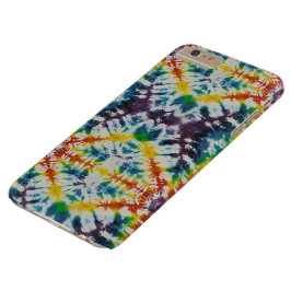 Capa Barely There Para iPhone 6 Plus Tintura psicadélico do laço da alma retro
