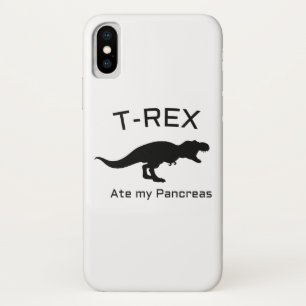 Capa Para iPhone Da Case-Mate Tipo engraçado de T-Rex - 1 diabético engraçado