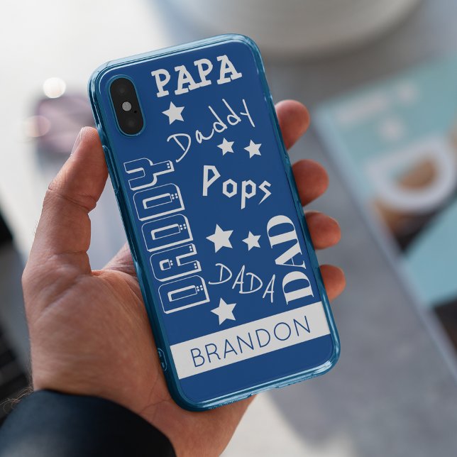 Capa Para iPhone, Case-Mate Tipografia do Pai de tendências (Criador carregado)