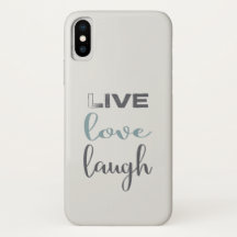 Tipografia Live Love Laugh