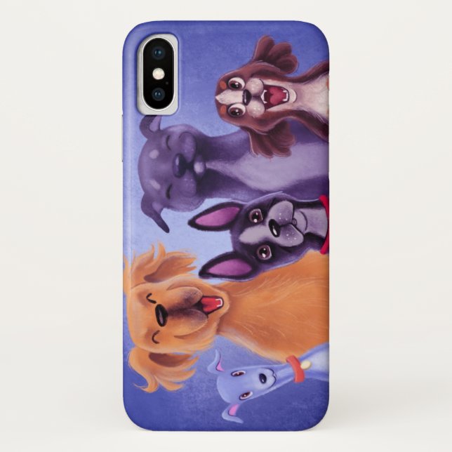 Capa Para iPhone, Case-Mate Todos Os Cães (Verso)
