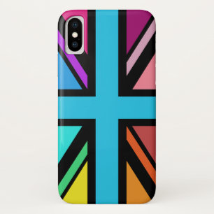 Capa Para iPhone Da Case-Mate Tomada de União/Sinalizador multicolorido+Design p
