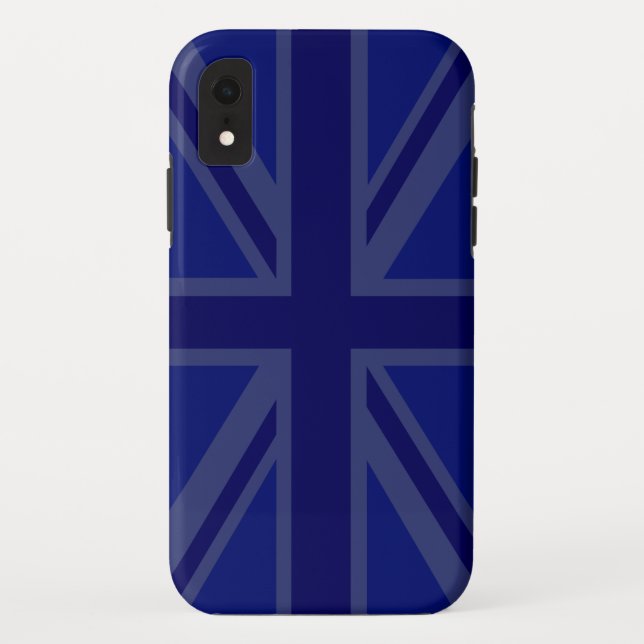 Capa Para iPhone, Case-Mate Tomada na moda Blue Union (Verso)