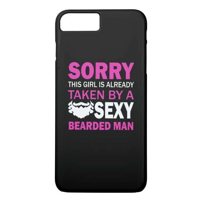 Capa Para iPhone, Case-Mate Tomado pelo homem farpado "sexy" (Verso)