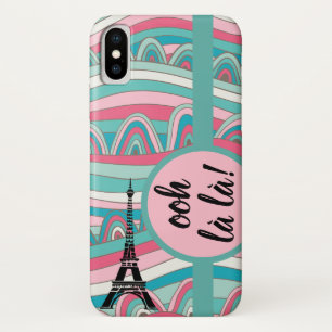Capa Para iPhone Da Case-Mate Torre Eiffel da Apple/ Samsung Ooh la!Monograma