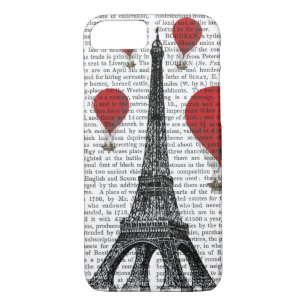 Capa Para iPhone Da Case-Mate Torre Eiffel e Balões de Ar Quente Vermelho