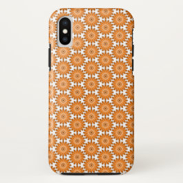 Capa Para iPhone Da Case-Mate Torres laranja no estilo dos anos 70
