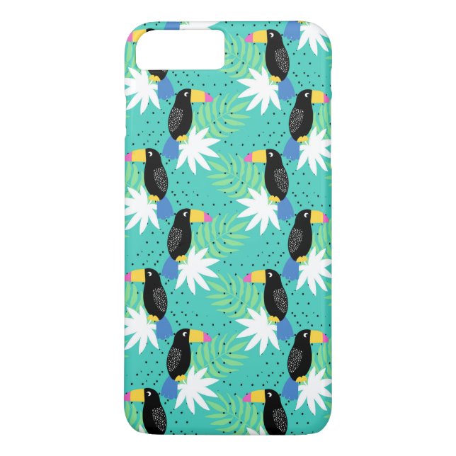 Capa Para iPhone, Case-Mate Toucans na cerceta (Verso)