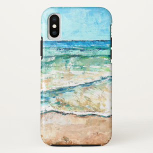 Capa Para iPhone Da Case-Mate Trabalho de arte da costa da praia